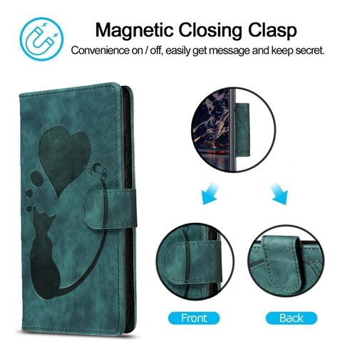 Funda De Teléfono De Cuero Para Samsung Galaxy A54 A34 A24 A
