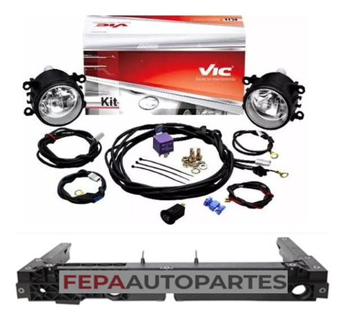 Kit Faros Auxiliares Antiniebla Citroen C3 02/07 Buscahuella