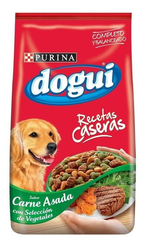 Alimento Dogui Recetas Caseras para perro adulto sabor carne y vegetales en bolsa de 3 kg