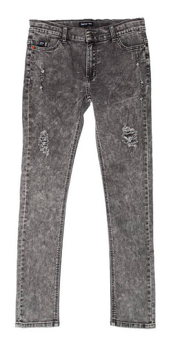 Jeans Skinny Niño Gris Pillin