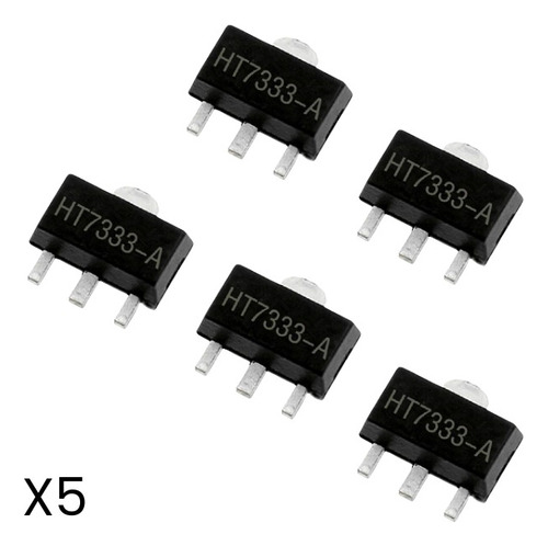 Regulador Voltaje 3,3 V Ht7333 Alta Eficiencia Smd Kit 5