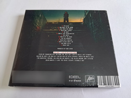 Digipack Alice Cooper - Road Cd + Bluray Europeu Lacrado