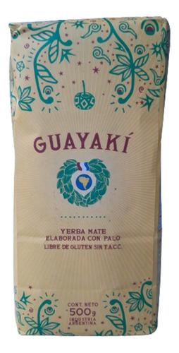  Yerba Mate Organica Guayakí X 500gr Apta Dieta Kosher