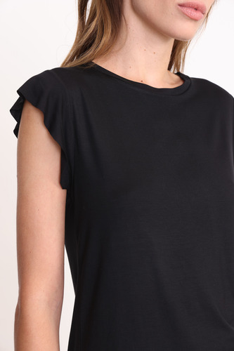 Remera Mujer Lisa Manga Corta Cuello Redondo Simona Yagmour