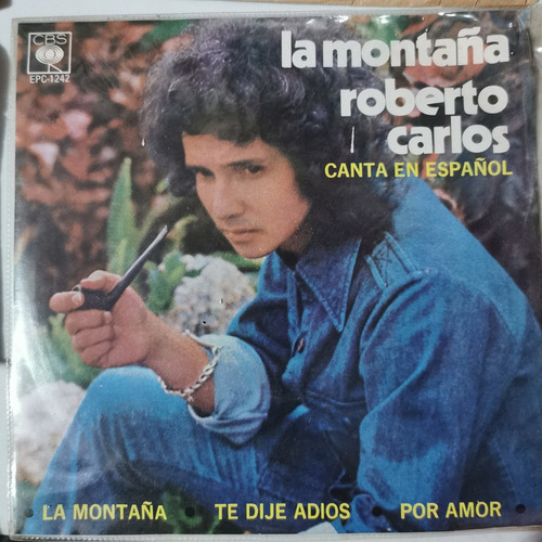Disco 45 Rpm: Roberto Carlos- Por Amor, Te Dije Adios