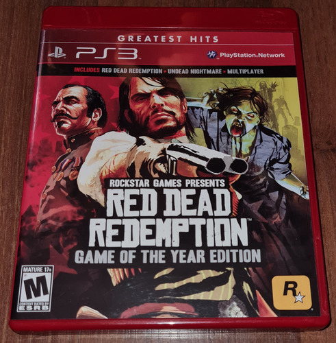 Red Dead Redemption Rockstar Games Ps3 Físico (Usado)