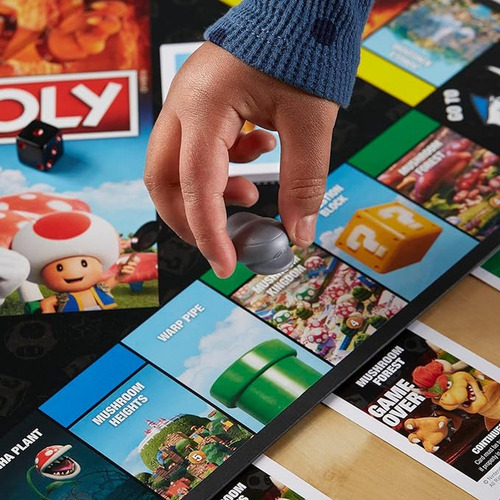 Monopoly Super Mario Bros La Pelicula Juego De Mesa Hasbro