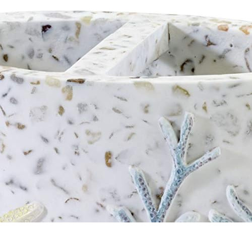 Avanti Linens Coastal Terrazzo - Soporte Para Cepillos De Di
