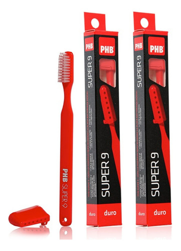 Pack 2x Cepillos De Dientes Phb Dentaid Super 9 Duro 