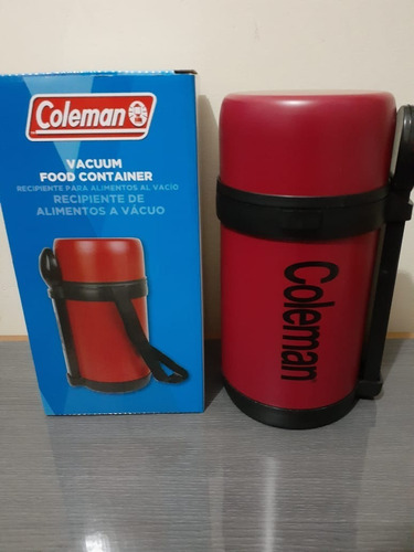 Imagen 6 de 8 de Termo De Comida Coleman / Lonchera 1.5 Lt Acero Inox Oferta