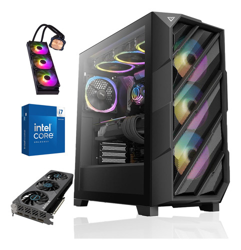 Pc Gamer: Intel Core I7 14700k 64gb 1tb Rtx 4060 Ti Wifi+bt