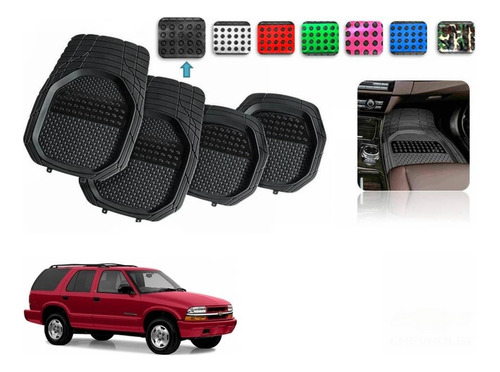 Tapetes Charola 4pz Color 3d Chevrolet Blazer 1996 - 2005