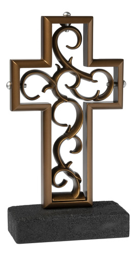 The Unity Cross® Cruz De Boda De Color Bronce Antiguo; Unity