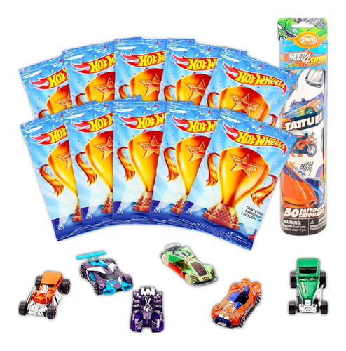 Hot Wheels Mystery Pack Â Paquete Con 10 Regalos De...