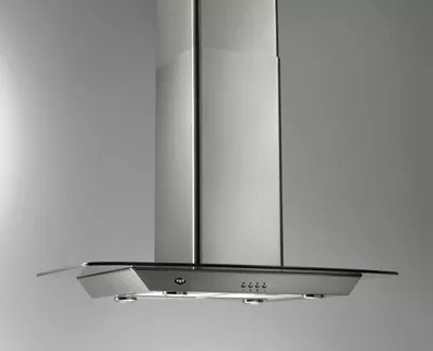 Imagen 3 de 4 de Campana Tst Tamel 60cm Cristal & Acero Envío Gratis!