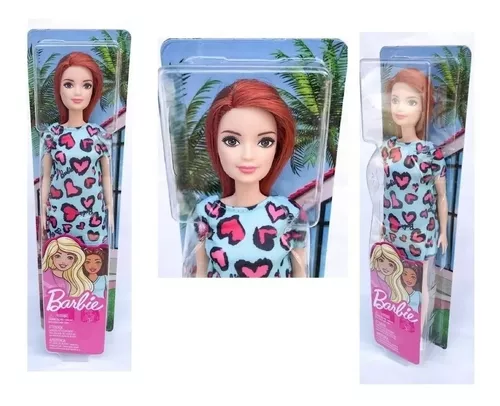 Bonito vestido de boneca coração imprimir saia roxa mini vestido diário  namoro usar roupas para barbie