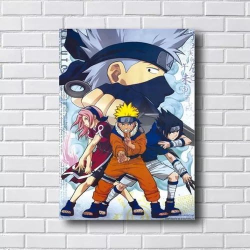 Adesivo Decorativo Equipe Kakashi Naruto