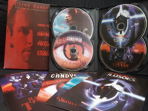 Box Cliver Barker - O Mestre Do Horror Explícito - Dvd (Usado)