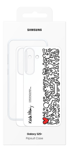 Carcasa Flipsuit Color Blanco Galaxy S25+