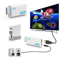 Comprar Convertidor Wii A Hdmi Full Hd 1080p 3.5mm Adaptador