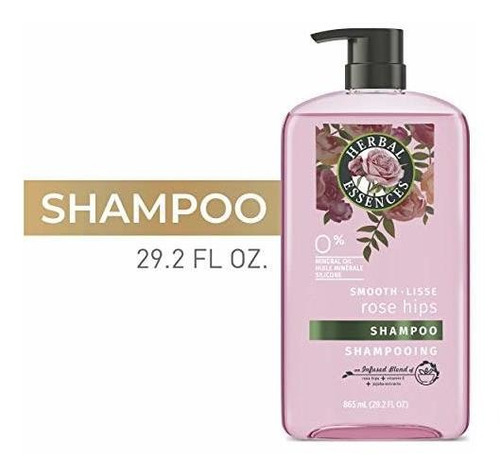 Shampoo Suave De Rosas Com Essências Herbáceas 292 Fl Oz 292