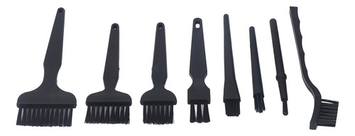 Cepillos Antiestáticos, 8 Piezas, Portátiles, Mango De Plást