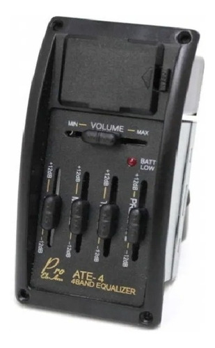 Ecualizador Artec Ate4 4 Bandas Clasica Acustica - Oddity