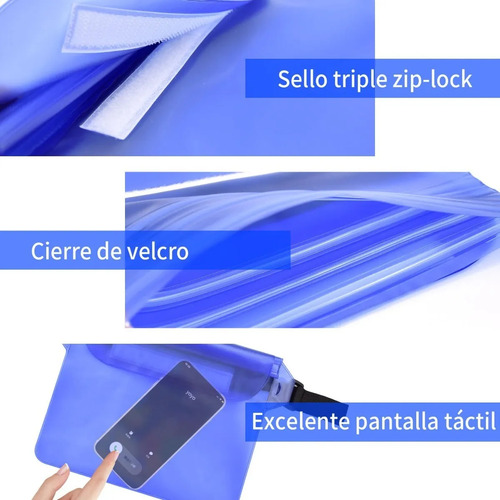 2. Capa Impermeável À Prova D'água Para Celular, Bolsa De Pr