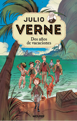 Julio Verne 1 - Dos años de vacaciones, de Verne, Jules. Serie Molino, vol. 1. Editorial Molino, tapa blanda en español, 2022