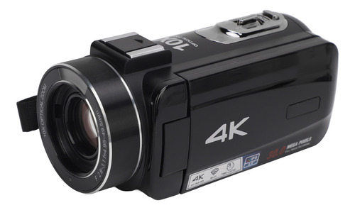 Cámara De Vídeo, Videocámara Digital 4k, 3 Mp, 10x, Zoom Ópt