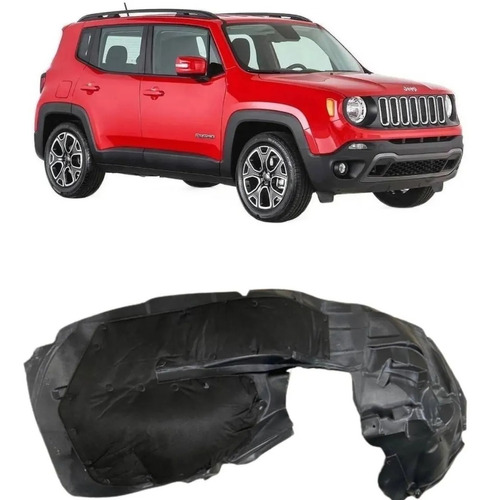 Guardaplast Delantero Jeep Renegade Derecho Acompañante