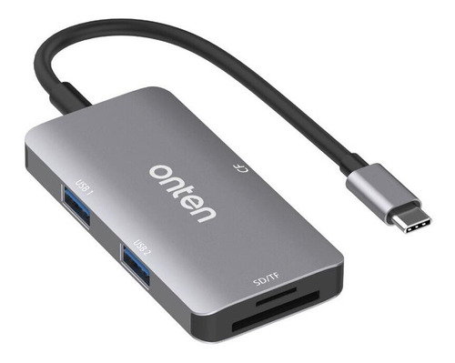 Leitor De Cartao Memória Externo  Usb - C Compact Flash Sd