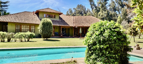 Excelente Parcela Con Casa+cabaña En Calera De Tango