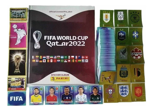 Album Completo World Cup Qatar 2022 Panini Messi Ronaldo