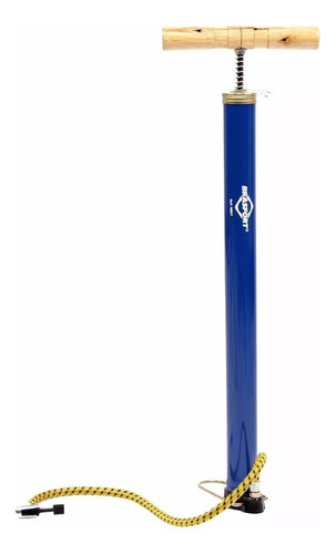 Bomba De Ar Vertical Tanque Simples 8897 - Brasfort Cor Azul