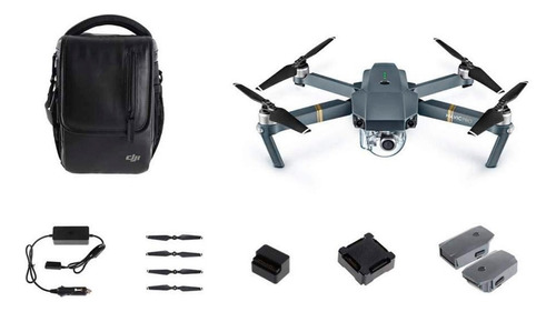 Drone DJI Mavic Pro Fly More Combo con cámara C4K gray 2 baterías