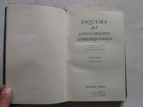 Esquema Del Conocimiento Contemporaneo T2, Pryce Jones