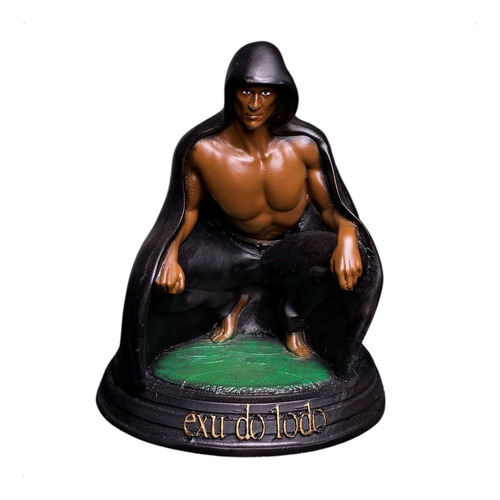 Imagem Exu Do Lodo 2 (r) - Umbanda Candomblé Cor Preto