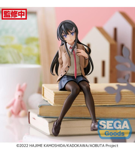 Mai Sakurajima Bunny Girl Senpai Sega Perching Figura Origin