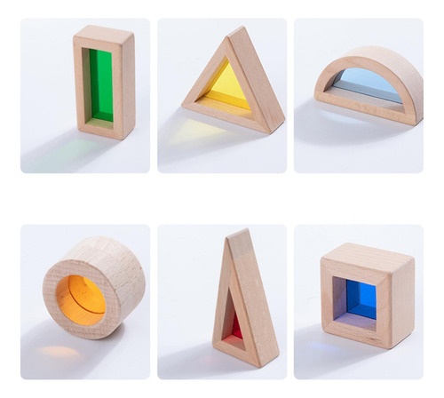6 Peças Brinquedo De Construção Para Crianças Brinquedos
