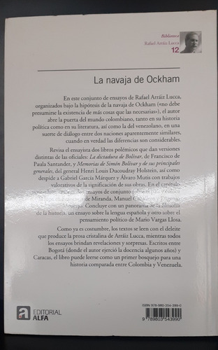 Navaja De Ockham Rafael Arraiz Lucca