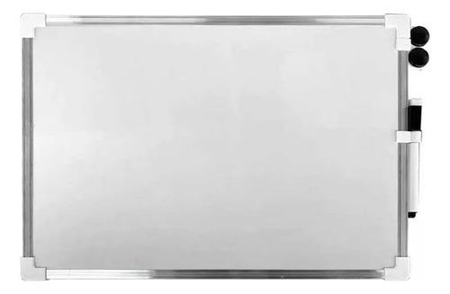 Pizarra Acrilica Doble Cara 40x30 Cms Iman Marcador Borra