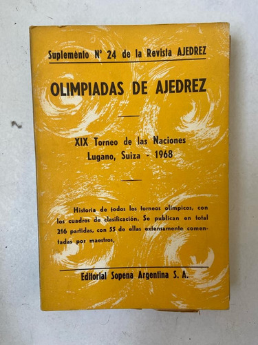 Olimpiadas De Ajedrez: Xix Torneo De Las Naciones 