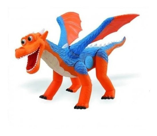 Dinossauro De Brinquedo Dragon Amigo Dragão Emite Som Menino