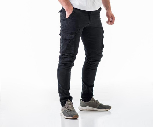 Pantalon Cargo Recto Hombre