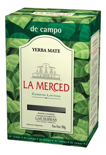 Yerba Mate La Merced 500g X1 Unidades - Dh