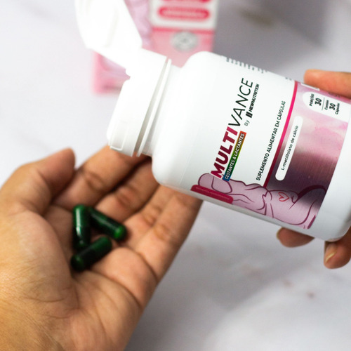Polivitamínico Gestantes Lactantes 30 Cápsulas Newnutrition Sabor Natural