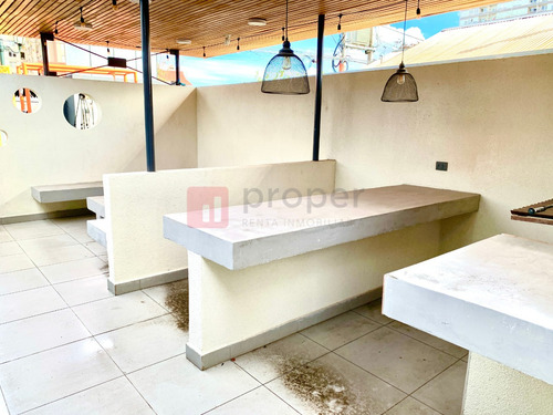 Equipado Y Rebajado Metro Lo Ovalle 1d1b + Terraza, La Ciste