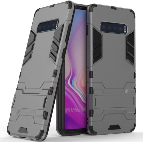 Funda Para Samsung Galaxy S10 Sm-g973f Iron Case Con Cristal