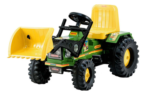 Imagen 10 de 10 de Tractor A Pedal Con Pala Y Zorra John Boss Casa Imperio